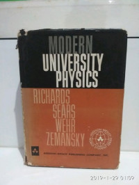 MODERN UNIVERSITY PHYSICS