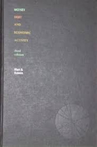 Image of MONEY DEBT AND ECONOMIC ACTIVITY 3rd