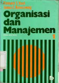 ORGANISASI DAN MANAJEMEN 1 EDISI KEEMPAT