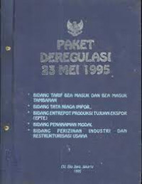 PAKET DEREGULASI 23 MEI 1995