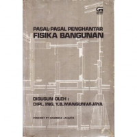 Pasal-Pasal Penghantar Fisika Bangunan