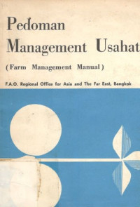 PEDOMAN MANAGEMENT USAHATANI