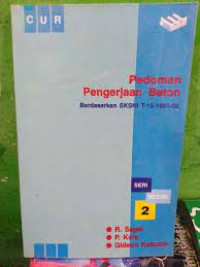 PEDOMAN PENGERJAAN BETON SERI BETON 2