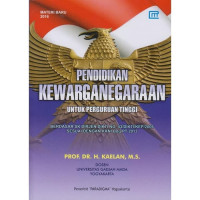 PENDIDIKAN KEWARGANEGARAAN UNTUK PROGRAM PERGURUAN TINGGI