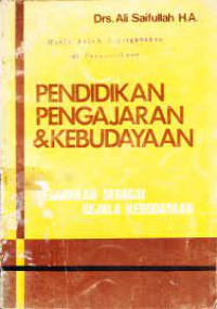 PENDIDIKAN PENGAJARAN & KEBUDAYAAN