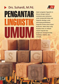 Image of PENGANTAR LINGUISTIK UMUM