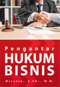 PENGANTAR HUKUM BISNIS