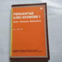 Pengantar Ilmu Ekonomi I Buku Panduan Mahasiswa