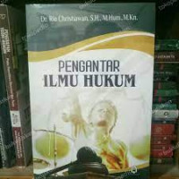 PENGANTAR ILMU HUKUM