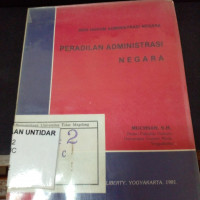 PERADILAN ADMINISTRASI NEGARA