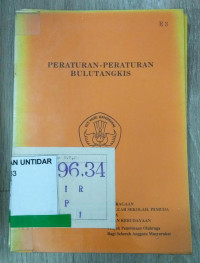 PERATURAN-PERATURAN BULUTANGKIS