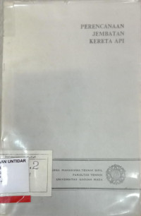 Perencanaan Jembatan Kereta Api