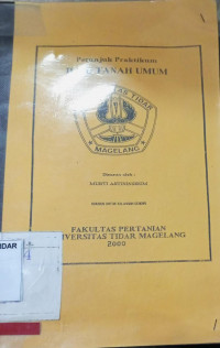 PETUNJUK PRAKTIKUM ILMU TANAH UMUM