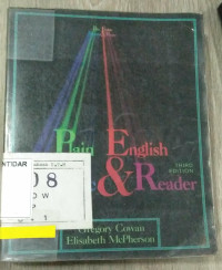 PLAIN ENGLISH RHETORIC AND READER THIRD EDITI