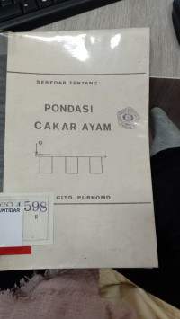 Pondasi Cakar Ayam