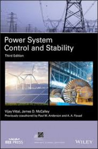 POWER SYSTEM CONTROL AND STABILITY