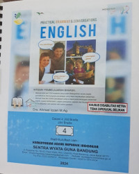 PRACTICAL GRAMMAR AND CONVERSATIONS ENGLISH JILID BRAILLE 4