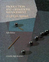 Image of PRODUCTION AND OPERATIONS MANAGEMENT A LIVE CYCLE APPPROACH