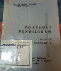 Psikologi Pendidikan Jilid II