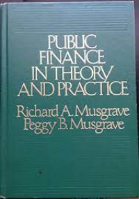 Public Finance In Theory and Practice