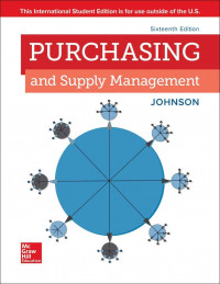 PURCHASING AND SUPPLY MANAGEMENT