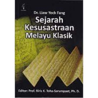 Sejarah Kesusastraan Melayu Klasik