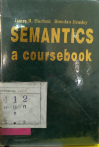 SEMANTICS A COURSEBOOK