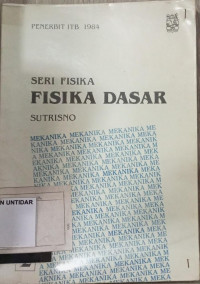 seri fisika fisika dasar Mekanika Jilid 2