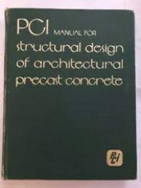 STRUCTURAL DESIGN OF ARCHITECTURAL PRECAST CONCRETE