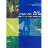 TABEL KOMPOSISI PAKAN UNTUK INDONESIA