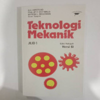 Image of TEKNOLOGI MEKANIK JILID 1 EDISI KETUJUH VERSI SI
