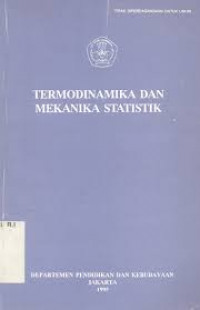 Termodinamika dan Mekanika Statistik