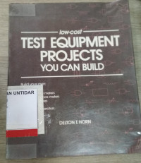 test equipment  projects you can build