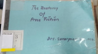 Image of THE ANATOMY OF PROSE FICTION