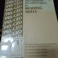 The Cambridge Pre-GED Program in Reading Skills