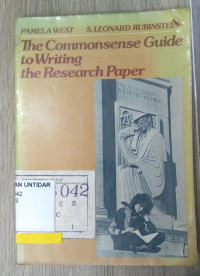 The Commonsense Guide To Writing The research Paper