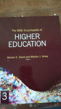 THE  SAGE ENCYCLOPEDIA OF HUGHER EDUCATION 3 J-SP