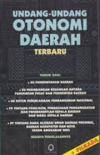 UNDANG-UNDANG OTONOMI DAERAH TERBARU