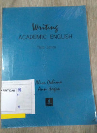 WRITING ACADEMIC ENGLISH THIRD EDITION