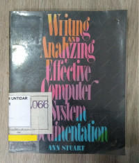 WRITING AND ANALIZING EFFECTIVE COMPUTER SYSTEM DOCUMENTATION