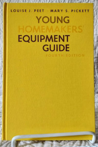 YOUNG HOMEMAKERS' EQUIPMENT GUIDE: fourth edition