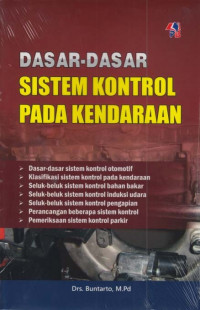 DASAR-DASAR SISTEM KONTROL PADA KENDARAAN