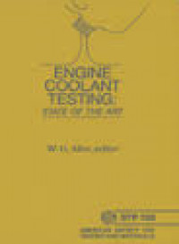 Engine Coolant Testing : State Of The Art