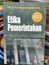 ETIKA PEMERINTAHAN