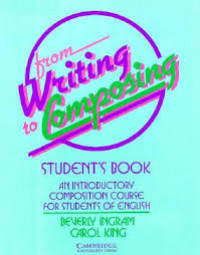 From Writing To Composing An Introductory Composition Course For Students Of English