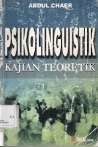 Psikolinguistik Kajian Teoretik