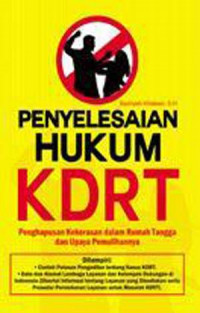 PENYELESAIAN HUKUM KDRT