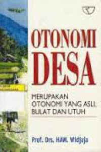 Otonomi Desa