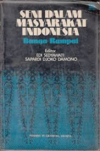 Seni Dalam Masyarakat Indonesia