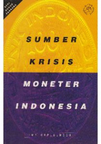 SUMBER KRISIS MONETER INDONESIA